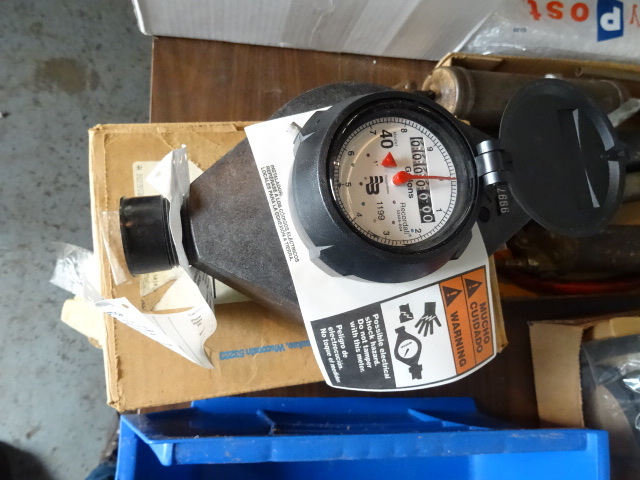 lot 105 image: Badger Water Meter Model 40 New