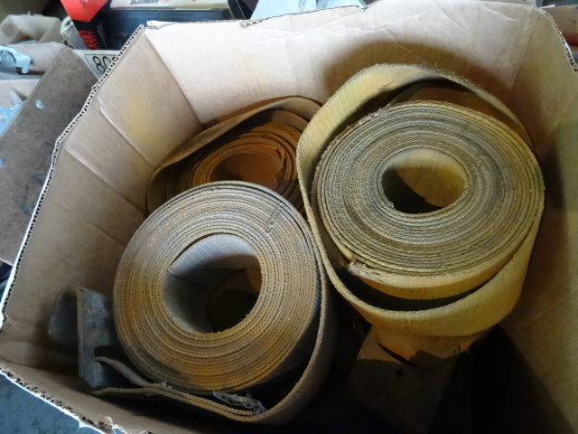 lot 106 image: Semi Trailer Tie Down Straps 4