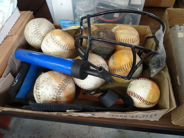 lot 109 image: Sport Ball Air Pump, Soft Balls