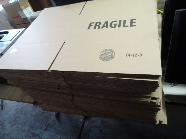 lot 119 image: Cardboard Boxes 14 X 12 X 8 Qty 43