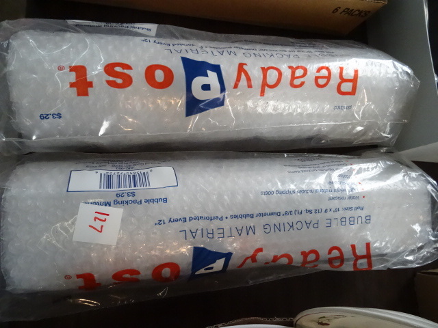 lot 127 image: 3 Rolls of Bubble Packing Material.