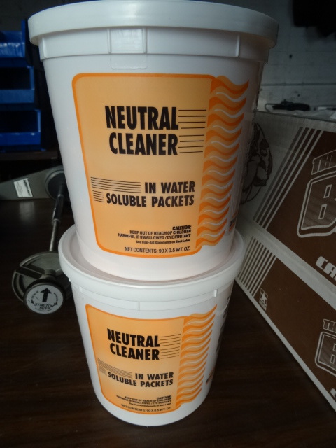 lot 133 image: Neutral Cleaner, Drop in Water Packets