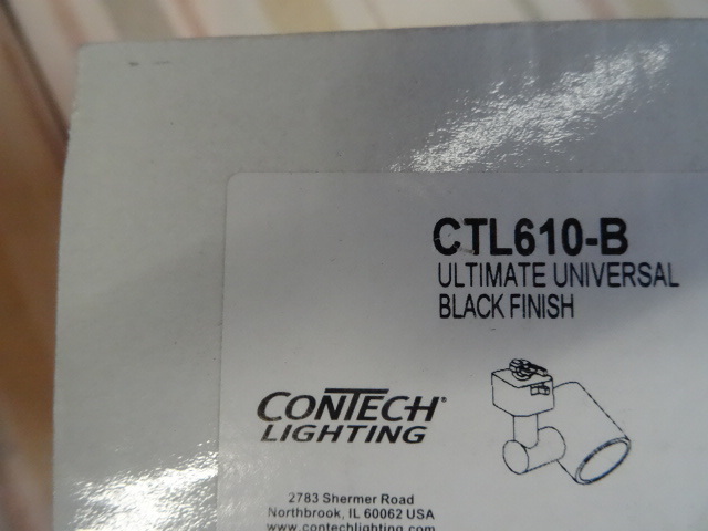 lot 141 image: Contech Lighting CTL610-B Track Light