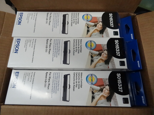 lot 157 image: Epson Ribbon Cartridges S015337