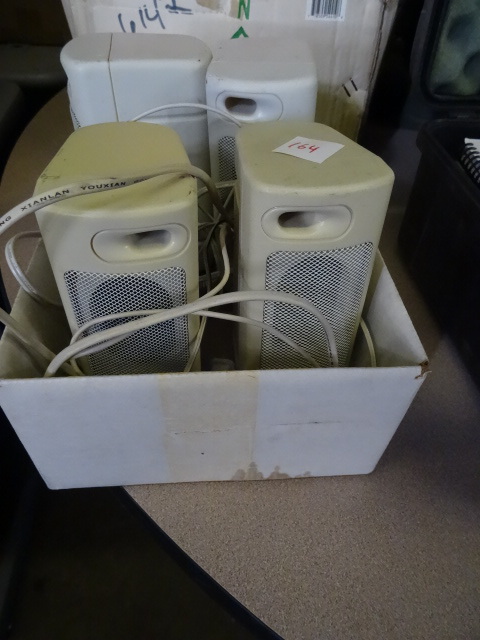 lot 164 image: 2 Sets of Stereo Speakers