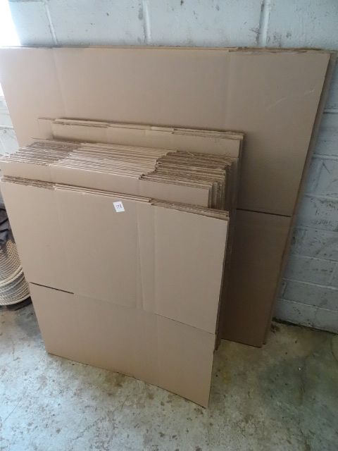 lot 178 image: Misc. Cardboard Boxes