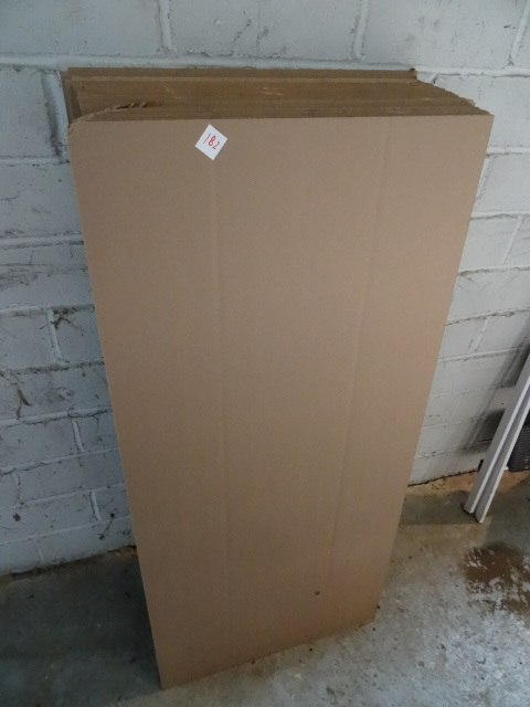 lot 182 image: Cardboard Slips. Qty 54  23 X 49