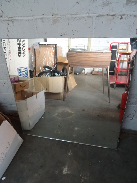 lot 186 image: 30 X 30 Mirror