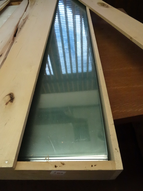 lot 202 image: 12 X 48 Glass Shelves Approx 12