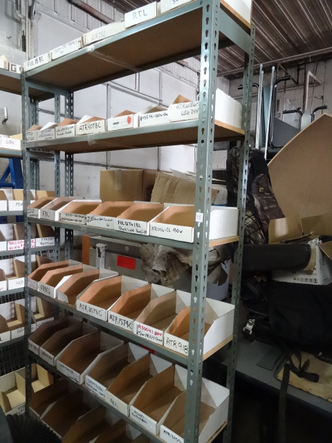 lot 16 image: Slide N Lock Shelving Unit Cardboard
