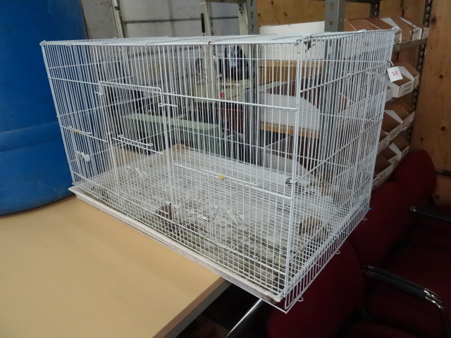 lot 35 image: Animal Cage. HamstersBirds