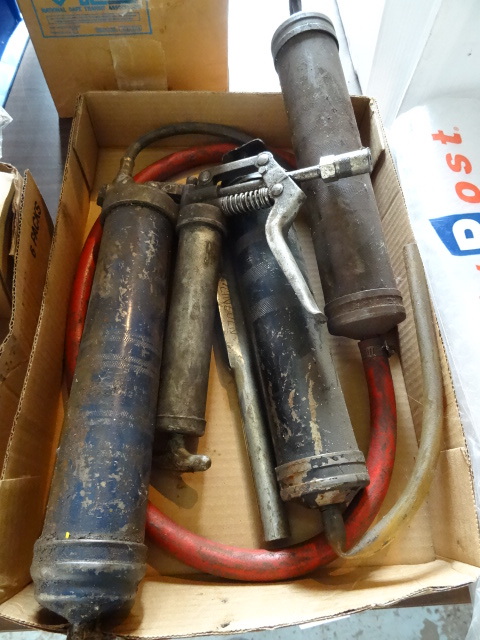 lot 55 image: Misc. Grease Guns and Suction Guns