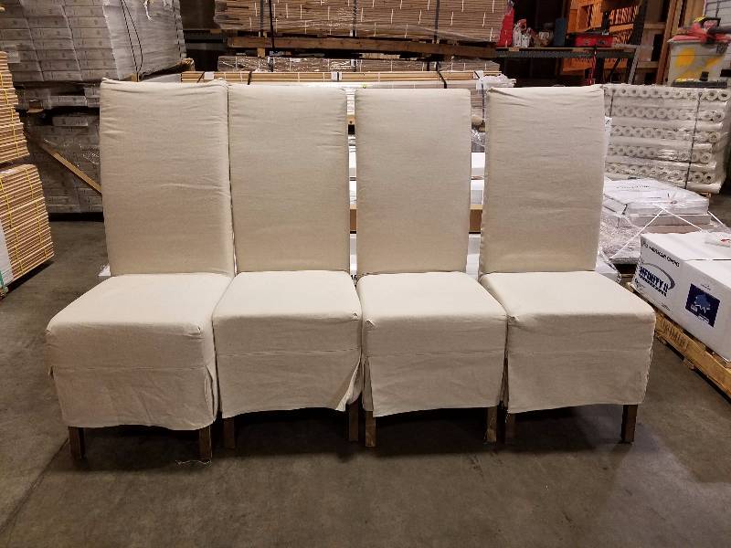 4 dining table chairs.