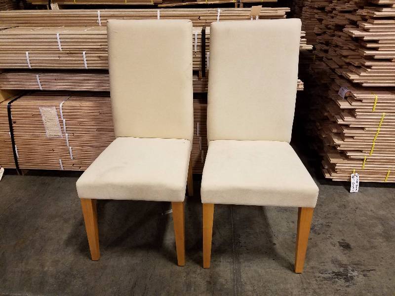 2 dining table chairs