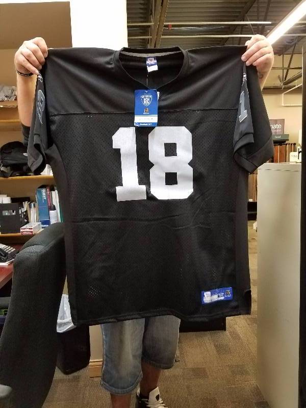 Raiders 18 Jersey Moss