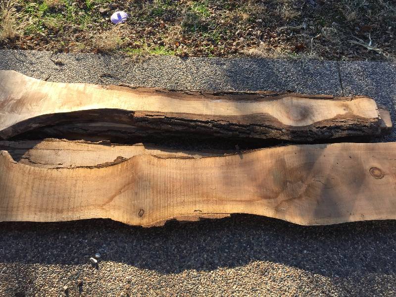 BLACK WALNUT BOARDS AIR DRIED ONE YEAR