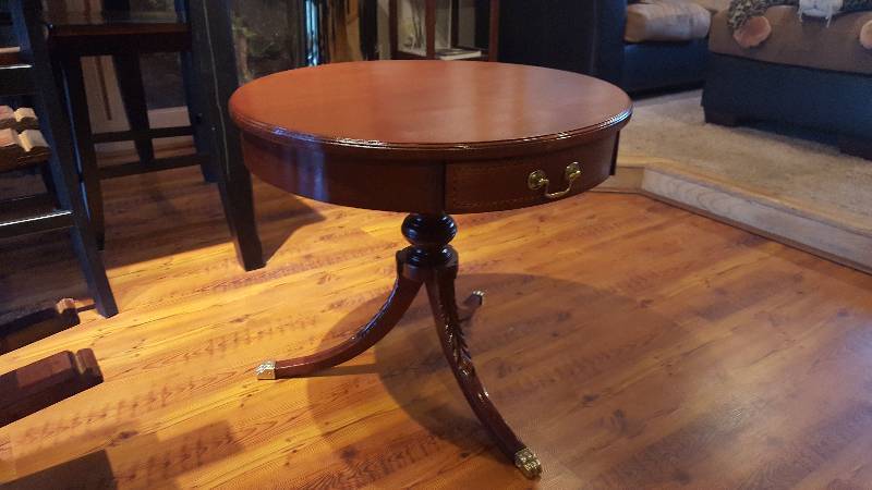 Mersman 7100 End Table, Circa 1950s, Professionally restored
