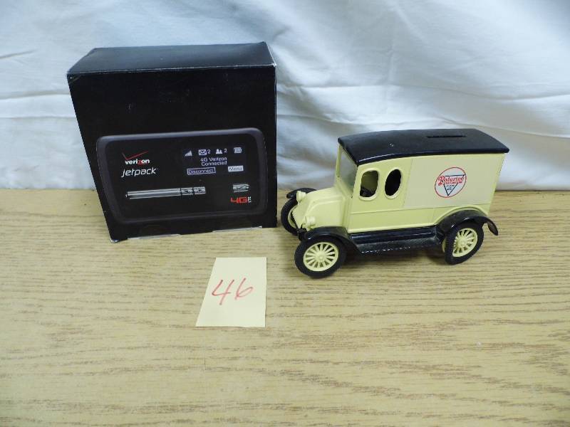 lot 46 image: Car Bank - Verizon Jet Pack