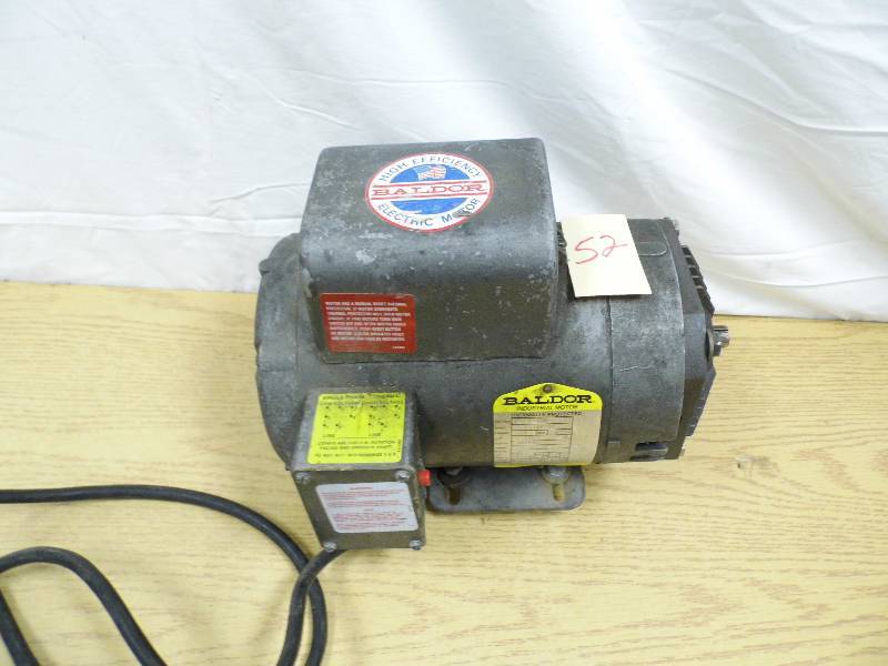 lot 52 image: Baldor Electric Motor