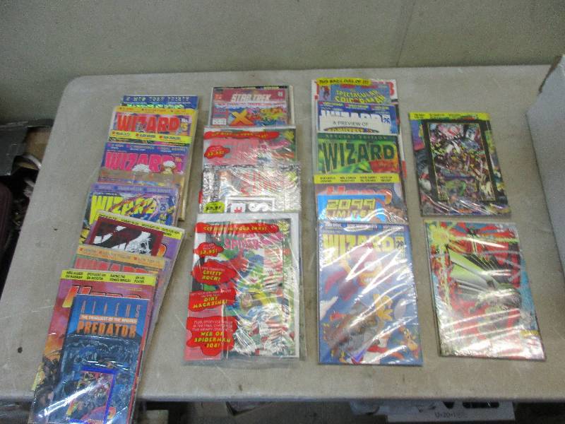 lot 48 image: comics - new unopened