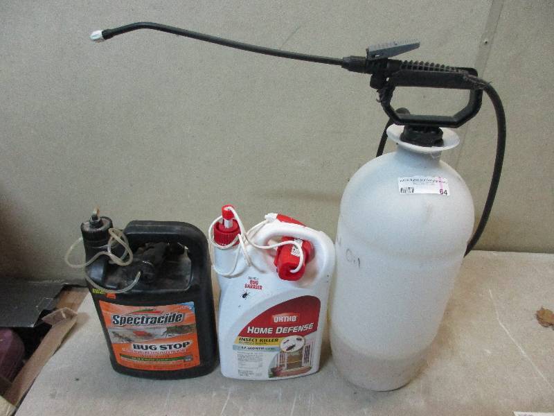 lot 64 image: weed and bug spray