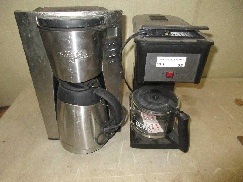 lot 73 image: 2 coffee makers