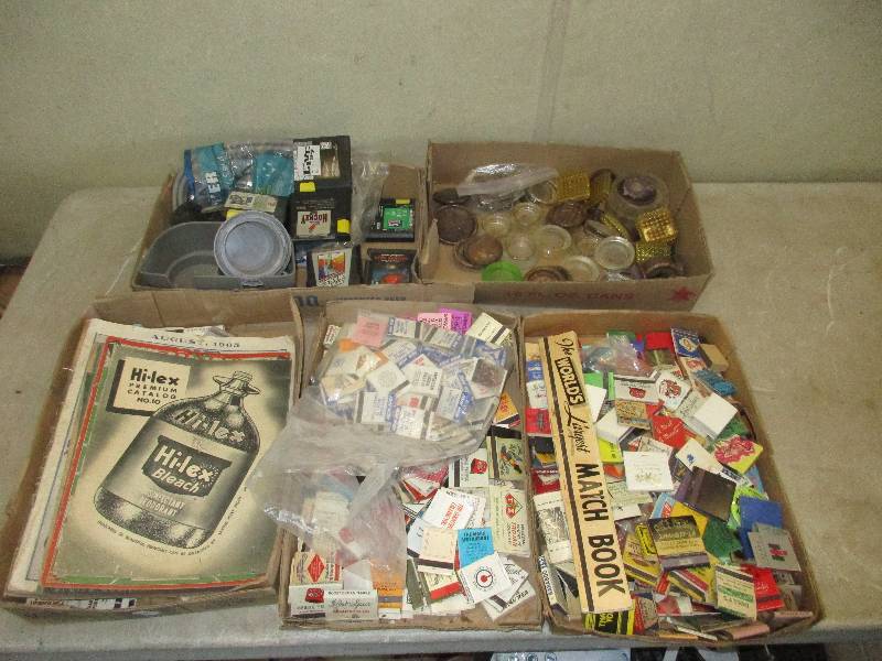 lot 78 image: match books and magazines