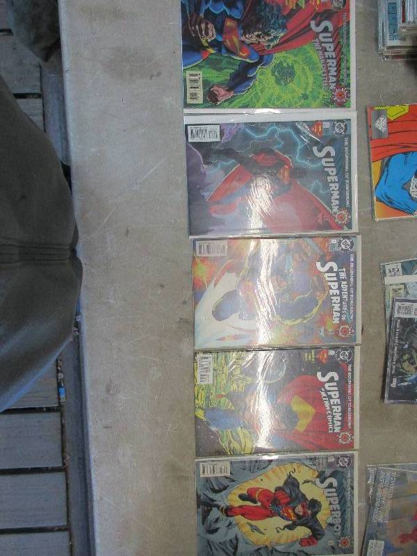 lot 85 image: DC super man comics #oct 1994 0 issues 5 total