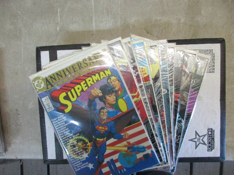 lot 88 image: DC super man comics #400-409