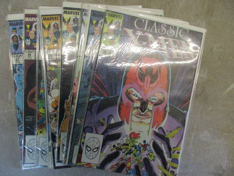 lot 98 image: x-men classic issues# 18-29