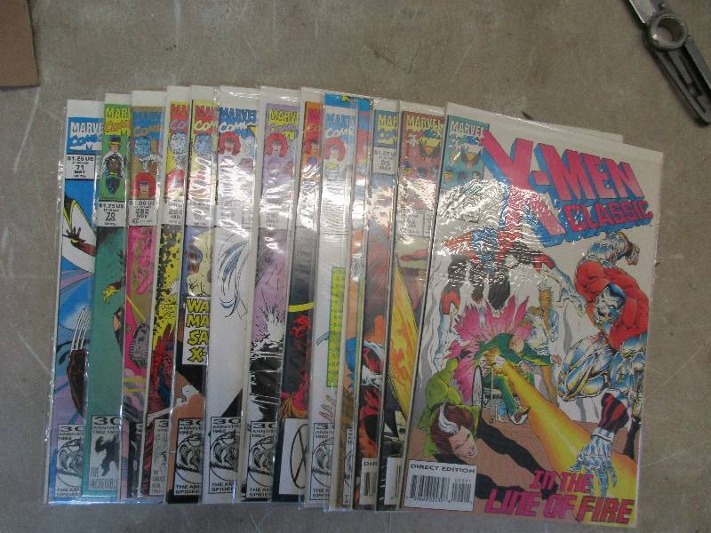 lot 99 image: x-men classic issues# 92,93,95, - 288-295 - 281-284,303,304