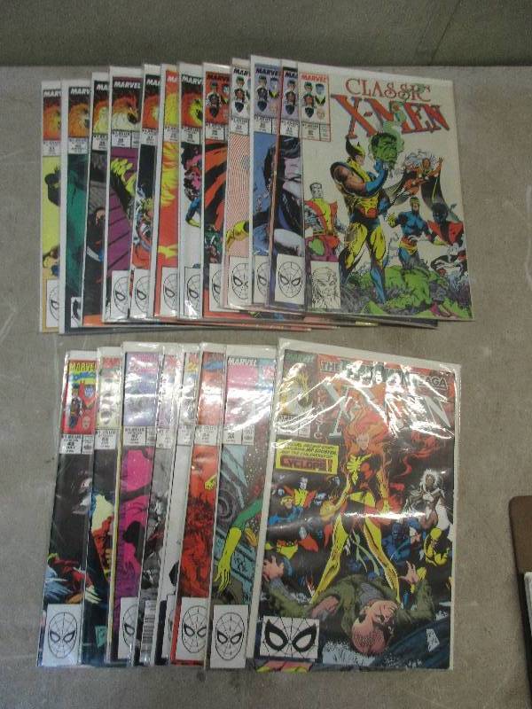 lot 100 image: x-men classic issues# 30-49