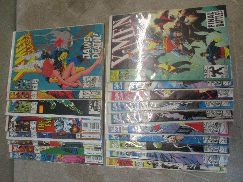 lot 102 image: x-men classic issues#70-90 missing 82,84,85