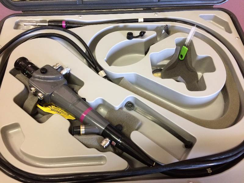lot 83 image: Olympus OSF-2 Sigmoidoscope