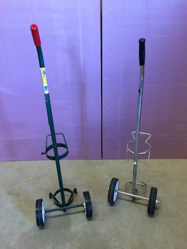 lot 34 image: 2 Oxygen Transports With Wheels