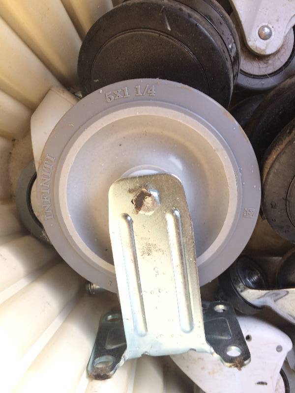 lot 82A image: Lot Of Medical Industrial Caster Wheels - Nice Condition
