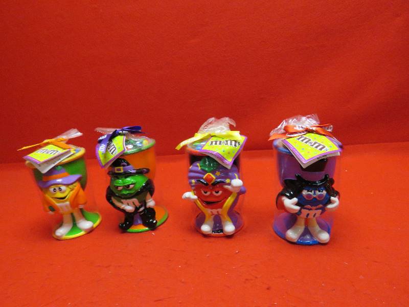lot 33 image: M&M Halloween Collectible Chalises