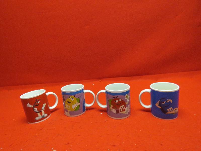 lot 42 image: M&M Collectible Mugs