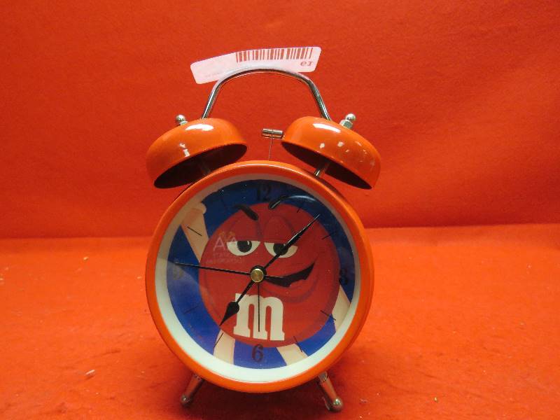 lot 61 image: Collectible M&M Alarm Clock