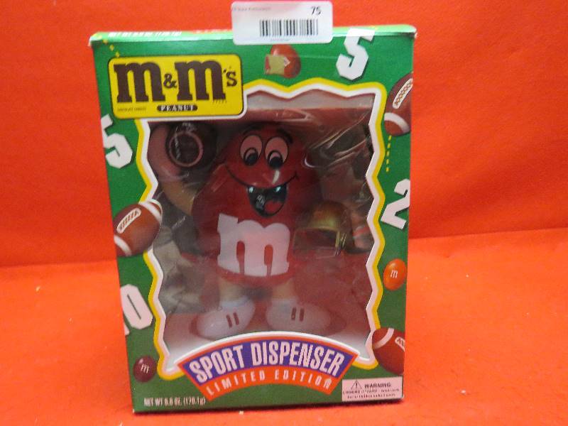 lot 75 image: Collectible M&M Limited Edition Sport Candy Dispenser