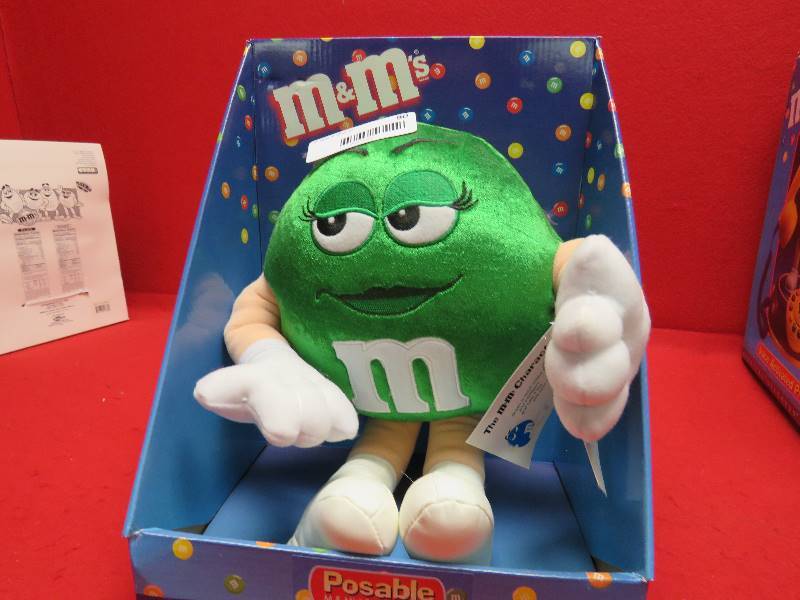 lot 80 image: Collectible M&M Posable Character
