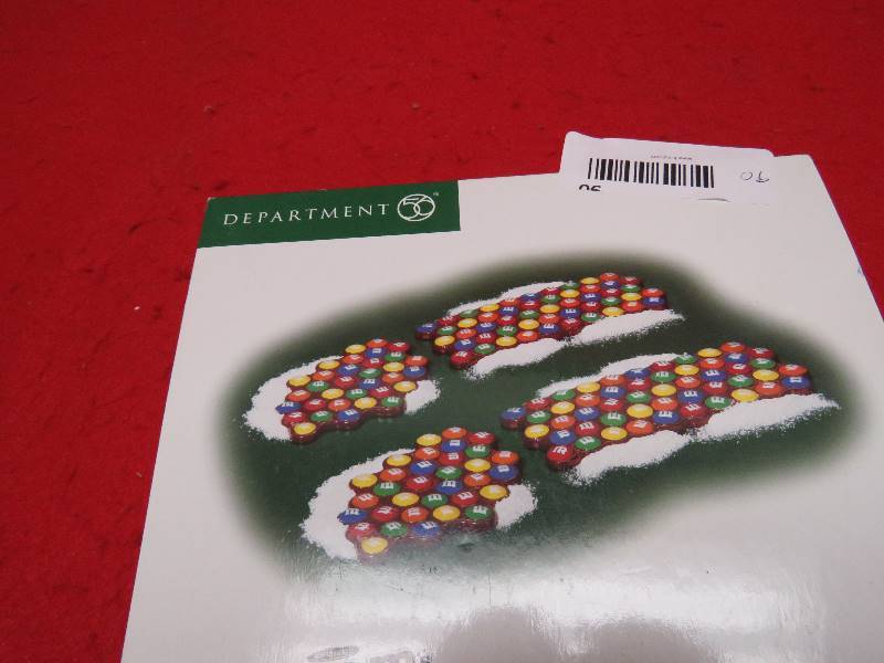 lot 90 image: Dept. 56 M&M Collectible