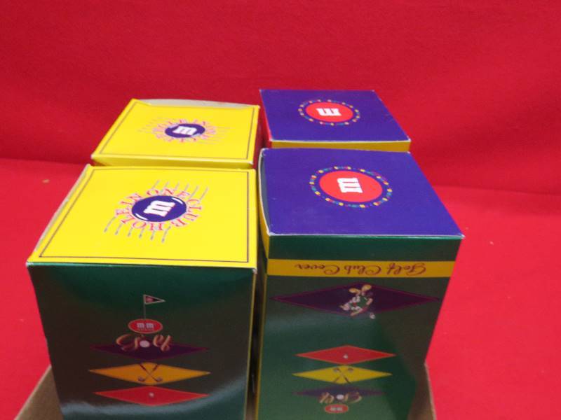 lot 111 image: Collectible M&M Golf Club Covers