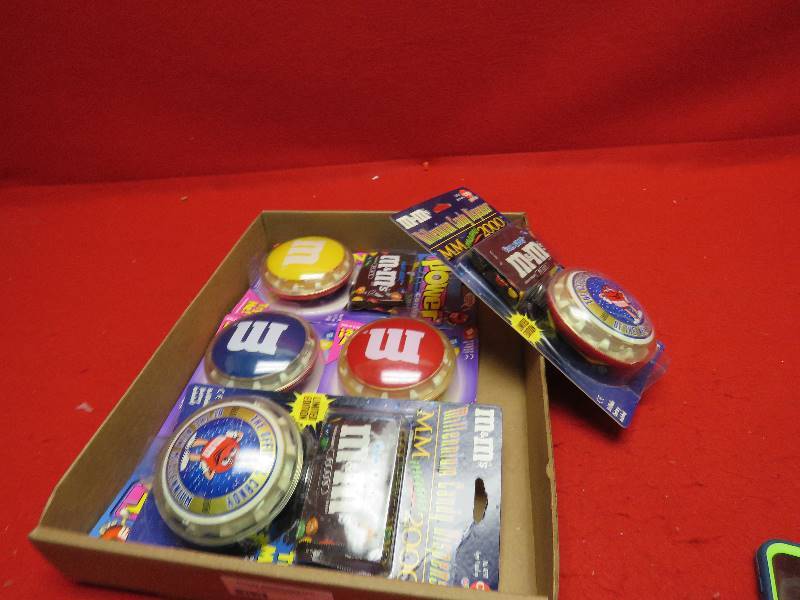 lot 143 image: Collectible M&M Candy Dispensers