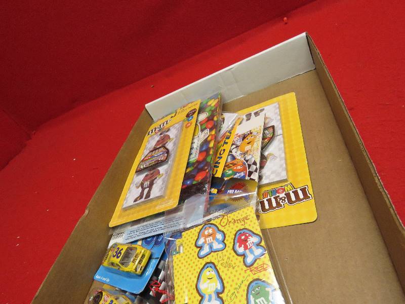 lot 162 image: M&M & Hot Wheels #36 Race Car Collectibles