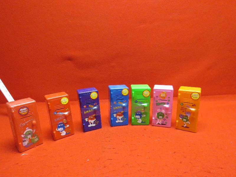 lot 183 image: Collectible M&M Locker Candy Containers