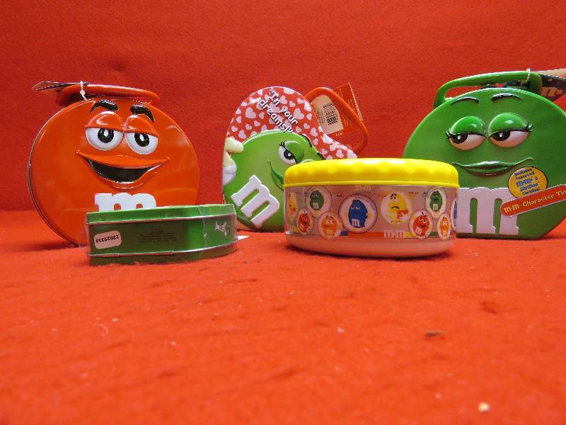 lot 194 image: Collectible M&M Containers