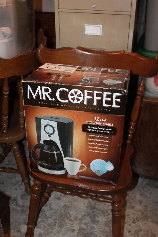 lot 127 image: Mr. Coffee 12-Cup Coffee Maker