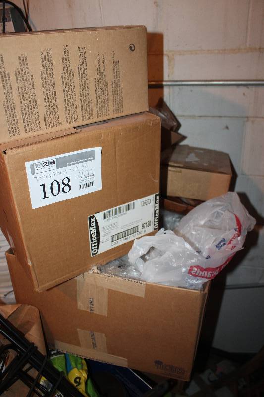 lot 108 image: Lot of (4) Boxes of Decorations