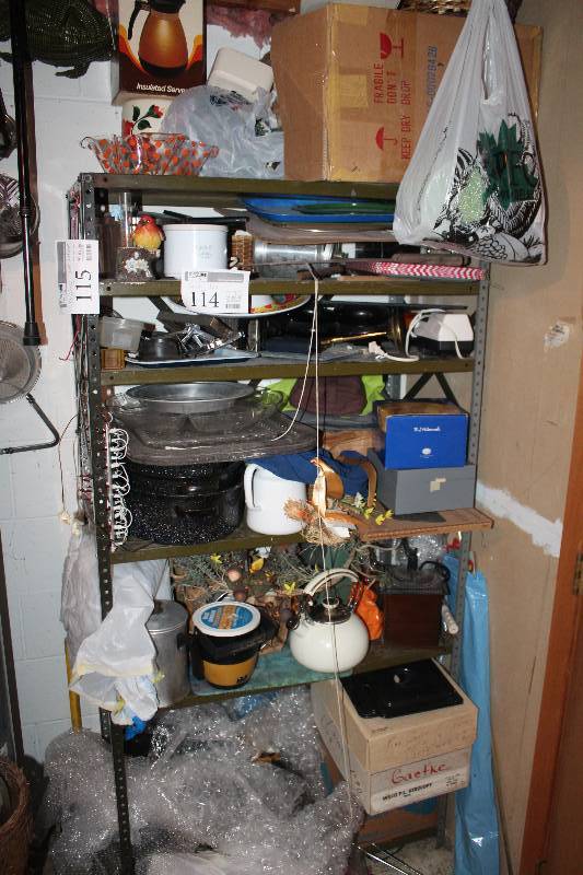 lot 115 image: Shelving Unit